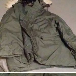 Military issue cold weather parka